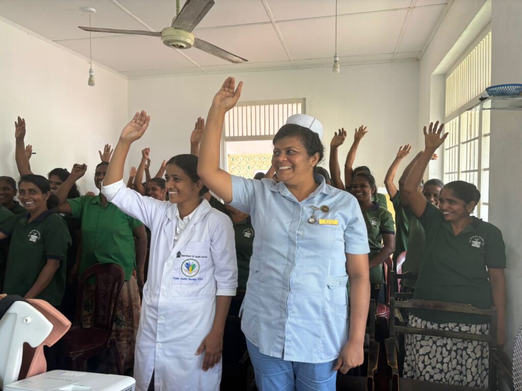 Breast Cancer Awareness Session at the Hingalgoda Tea Factory